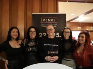 Venus Stammtisch Gründung 2025 auf der Filmbörse Berlin.
