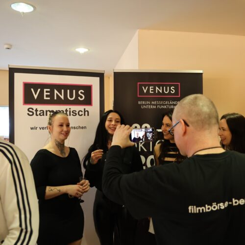 Erster Venus-Stammtisch auf der Filmbörse – Ein unvergesslicher Auftakt